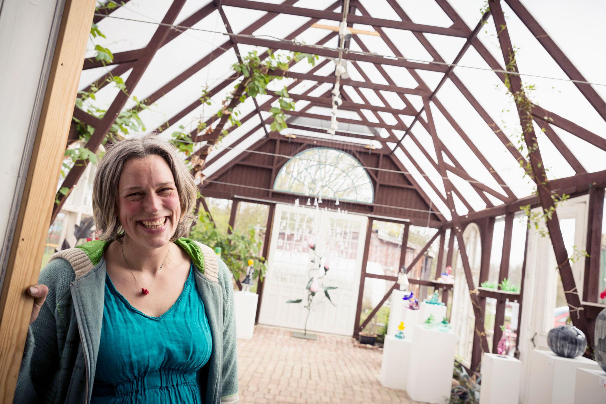 Artist at Konstrundan in Skåne