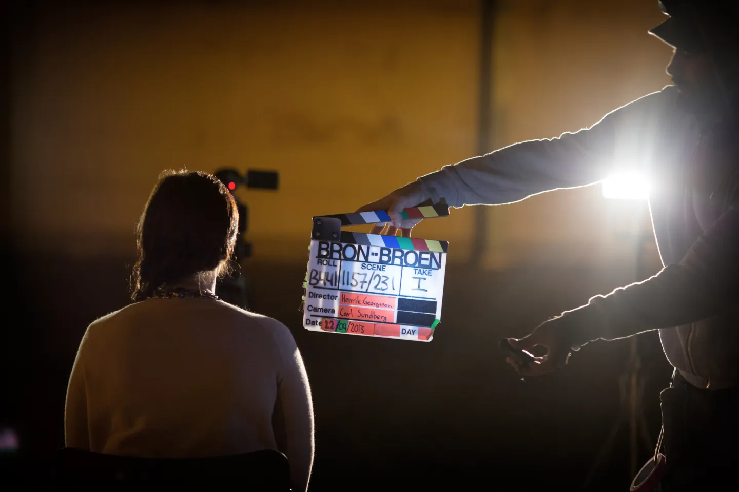 Behind the scenes