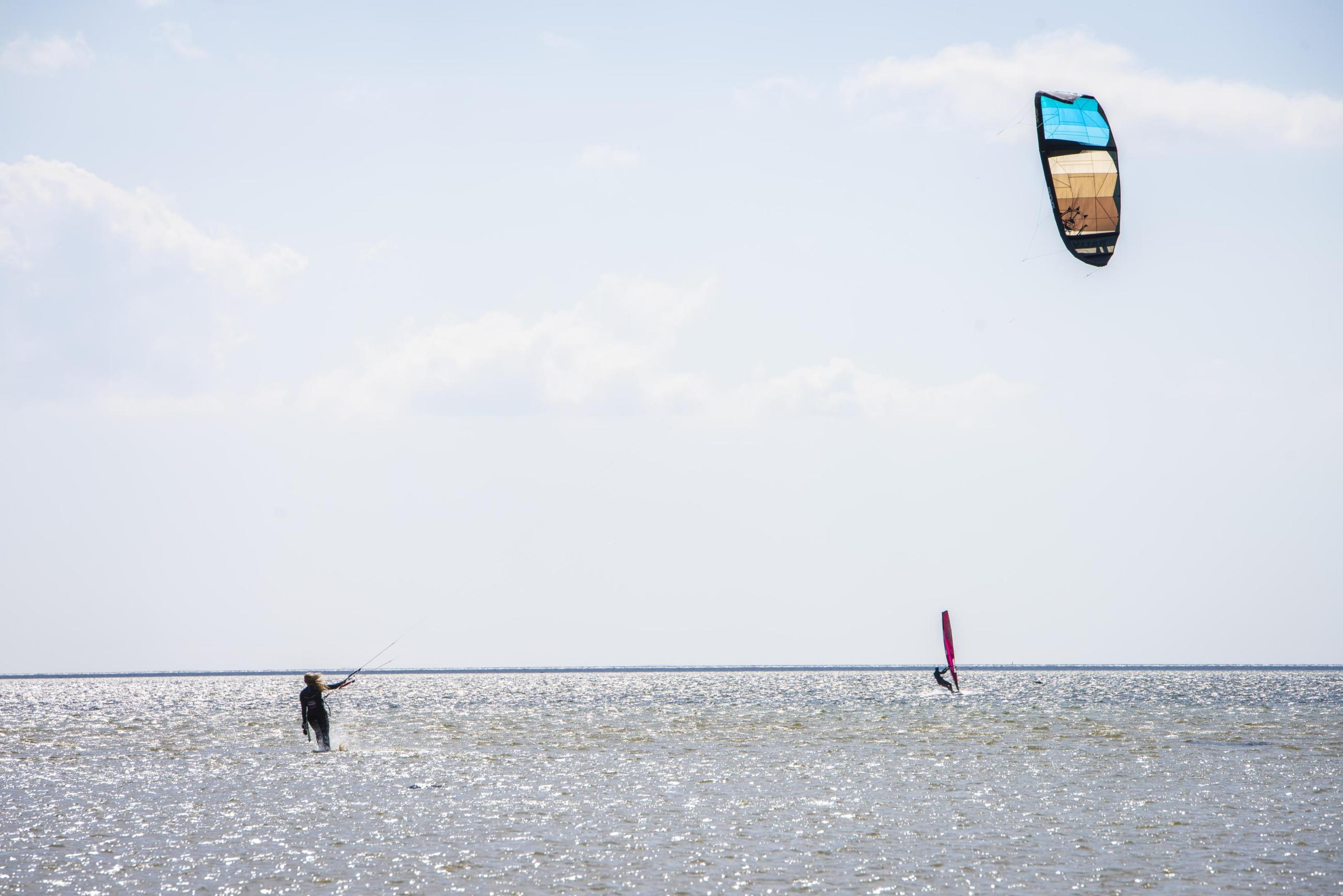 Kite surfing Habo Ljung