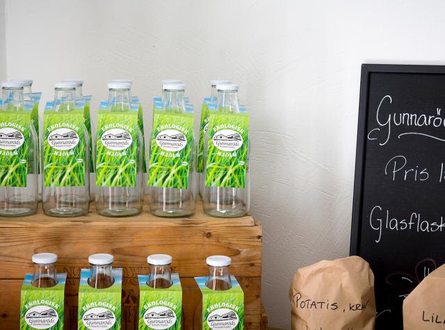 Bio-Milch von Gunnaröds gård