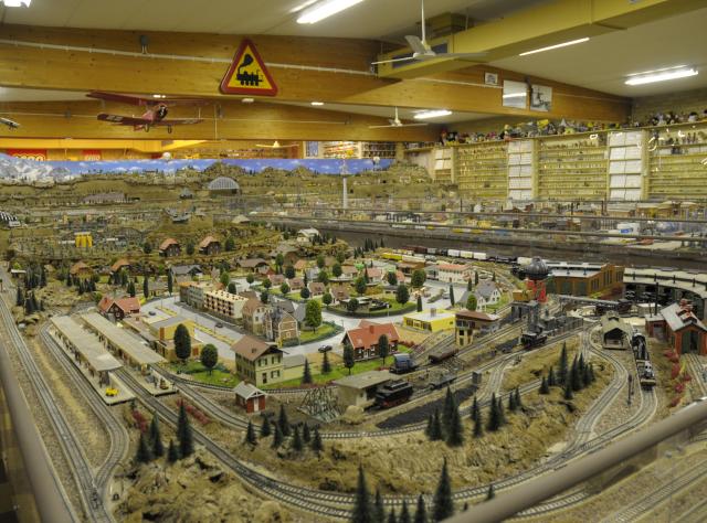 Miniature railway at Eslövs leksaksmuseum