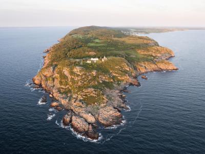 A view from above of the Kullaberg peninsula