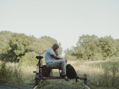 Dressin Trolley cycling © Mickael Tannus